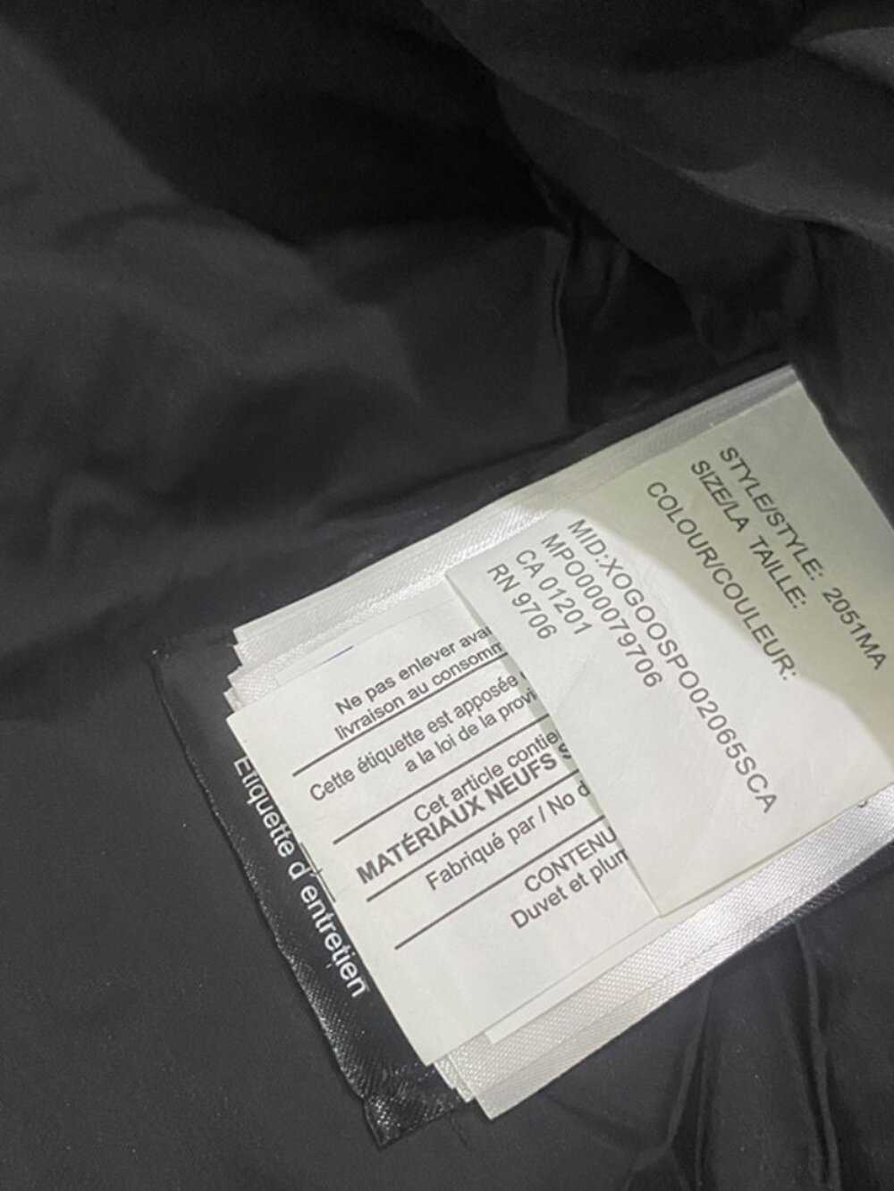 Canada Goose Camouflage Print Hooded Down Jacket - Picture 8 of 12